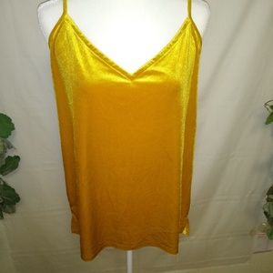 Old Navy Golden Velvet Camisole